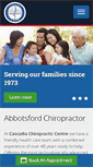 Mobile Screenshot of abbotsfordchiropractic.com