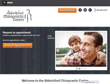 Tablet Screenshot of abbotsfordchiropractic.ca